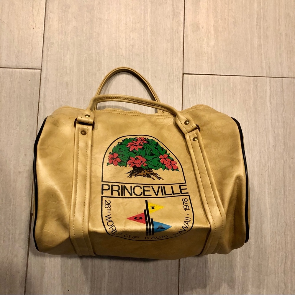 Vintage 1978 Princeville Kauai 26th World Cup IGA Golf Bag
